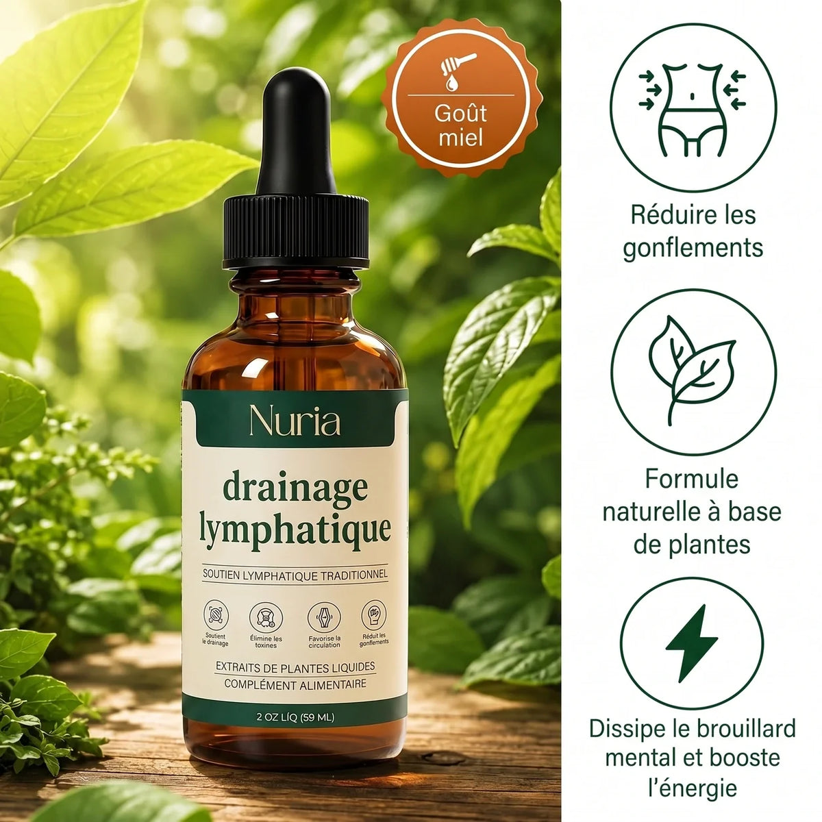 Drainage lymphatique Nuria – Gouttes naturelles