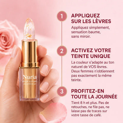 Rouge à lèvres Nuria pour les lèvres matures