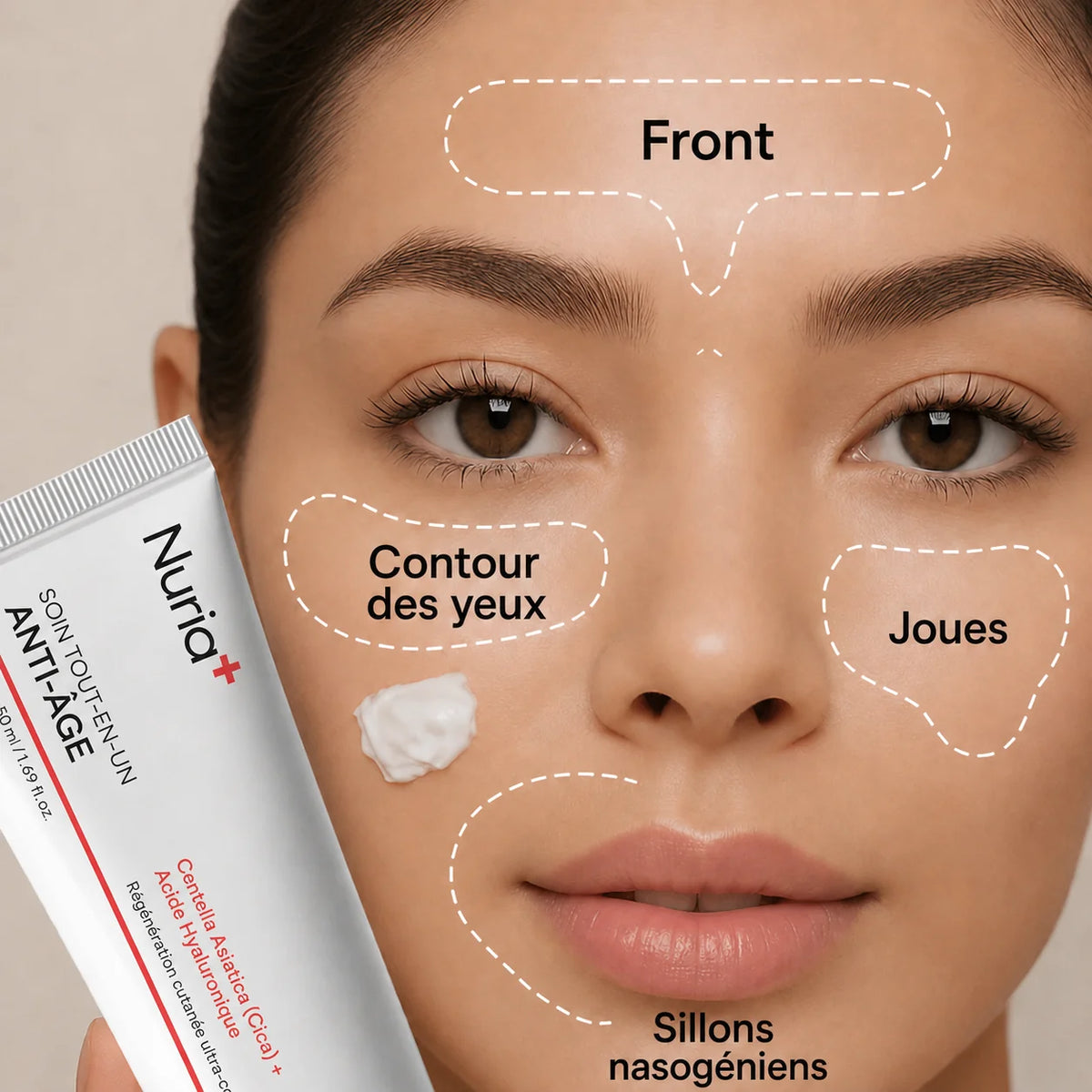 Crème anti-âge Nuria™ (Tout-en-un)