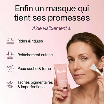 Masque de nuit coréen au collagène