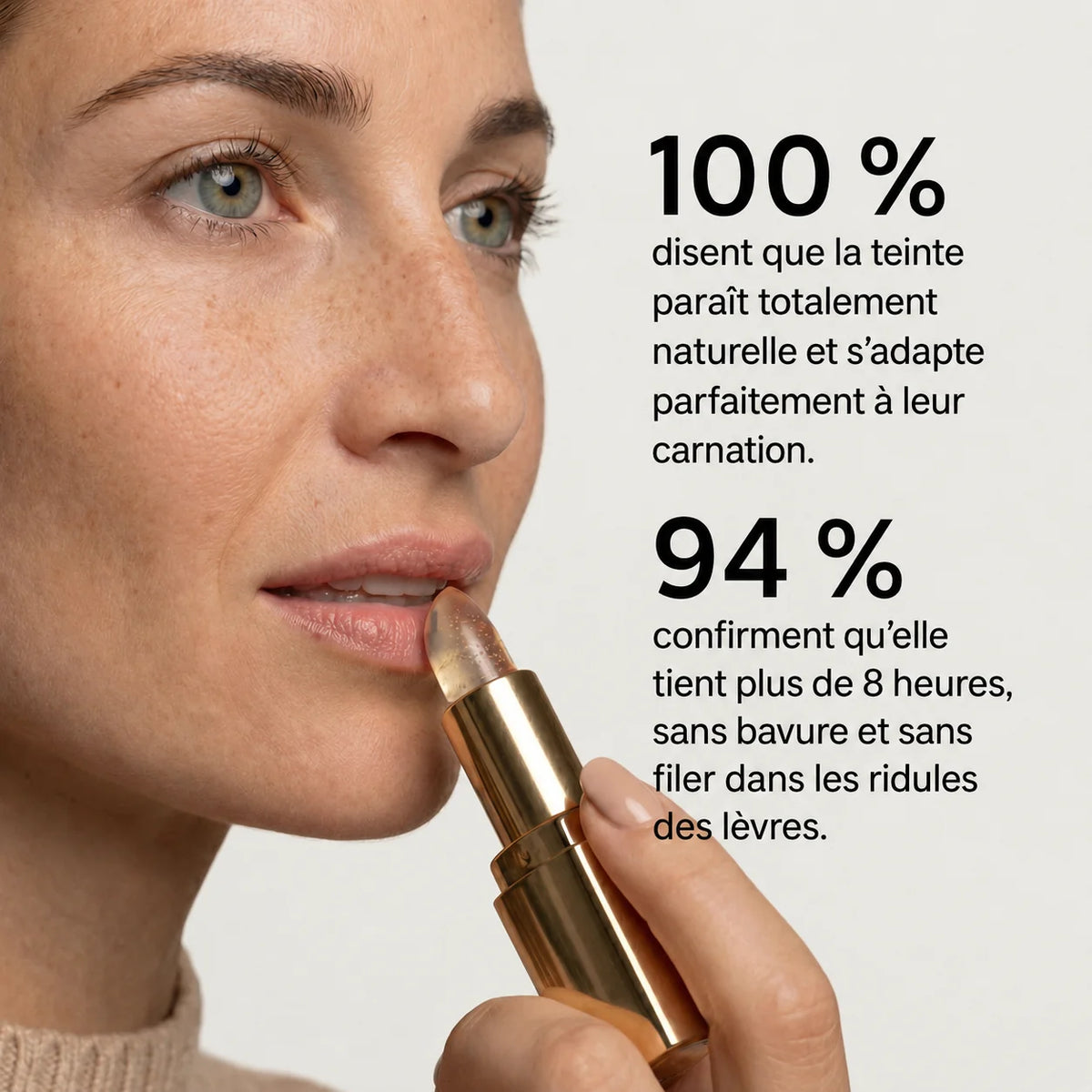 Rouge à lèvres adaptatif au pH