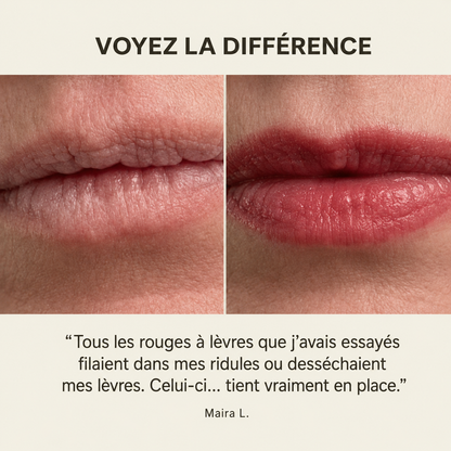 Rouge à lèvres Nuria pour les lèvres matures