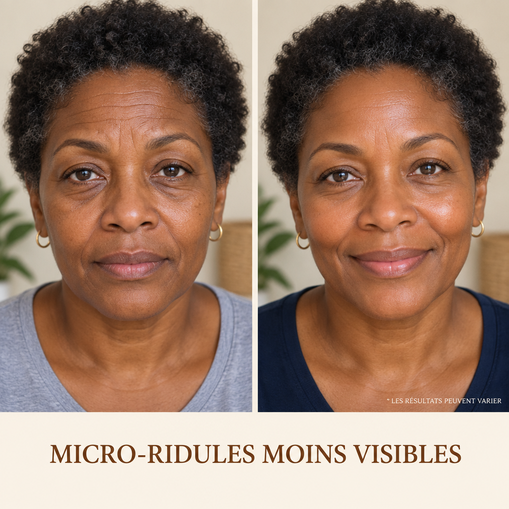 Micro-ridules moins visibles - resultats variables