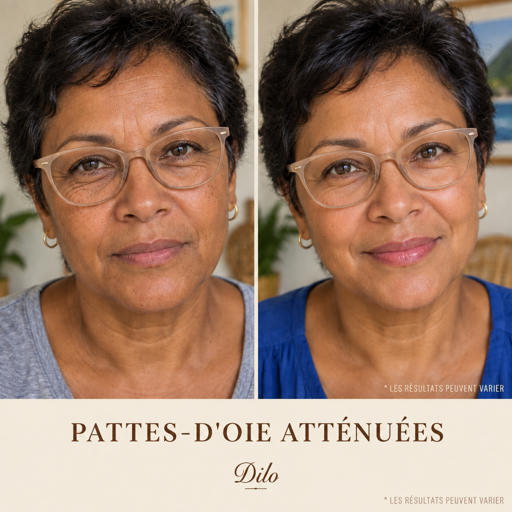 Pattes d'oie attenuees - resultats variables