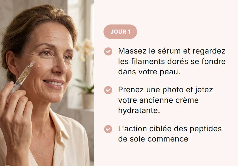 Routine sérum Dilo : jour 1
