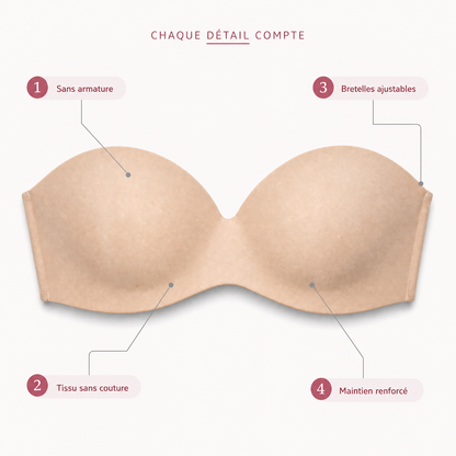Soutien gorge invisible Push-Up
